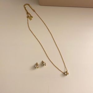 Kate Spade necklace and earrings